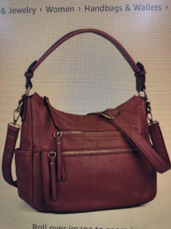 Photo 1 of Large Hobo Bags for Women Large Capacity Crossbody Purse with Adjustable Strap Satchel Shoulder Bag for Women Leather Travel
