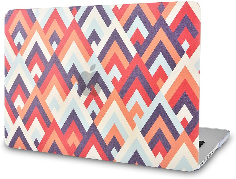 Photo 1 of KECC Compatible with MacBook Air 13 inch Case (2010-2017 Release) A1369/A1466 Protective Plastic Hard Shell (Colorful Triangles 2)
