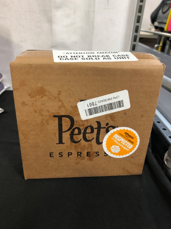 Photo 2 of Peet's Coffee Espresso Capsules Nerissimo, Intensity 11, 50 Count Single Cup Coffee Pods Compatible with Nespresso Original Brewers
EXP 01/20/22