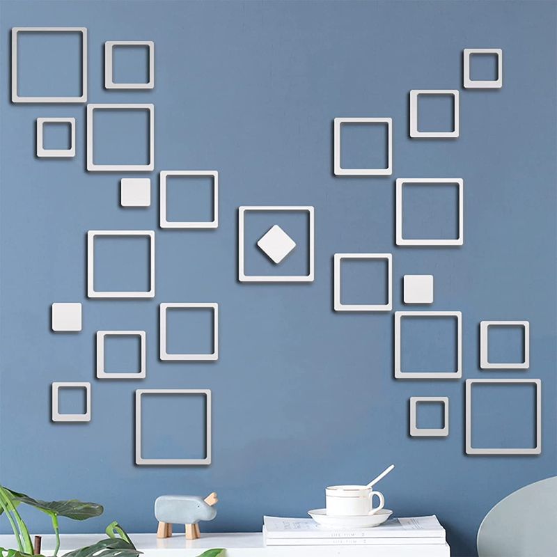 Photo 1 of 2PC LOT
'24pcs Mirror Wall Stickers, Mirror Stickers,Square Mirror Stickers Living Room Wall Decor, Mirror Wall Decor for Wall Decor Sticker (Sliver)

2022 Planner - 2022 Weekly Monthly Planner from Jan to Dec, 7.9" x 9.8", 2022 Planner Weekly and Monthly