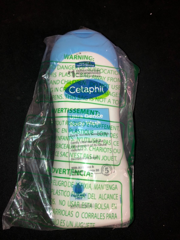 Photo 2 of Cetaphil Ultra Gentle Refreshing Body Wash, For Dry to Normal, Sensitive Skin, 16.9oz Pack of 3, Aloe Vera, Calendula, Vitamin B5, Hypoallergenic, Paraben Free, Fragrance Free, Dermatologist Tested
