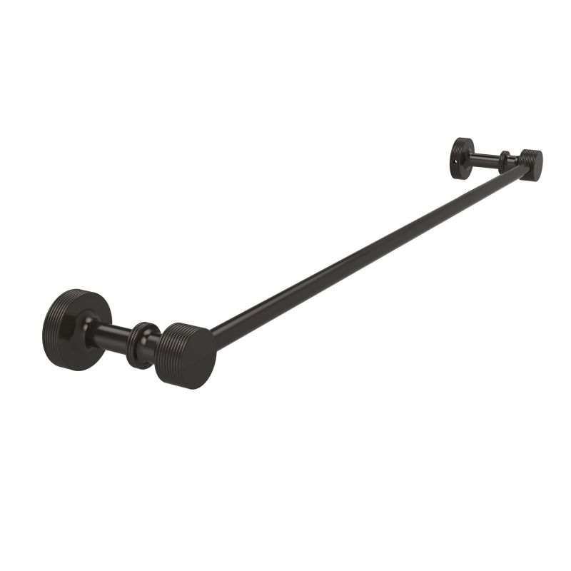 Photo 1 of Allied Brass Allied Brass Foxtrot 30-in Oil Rubbed Bronze Wall Mount Single Towel Bar FT-21/30-ORB
