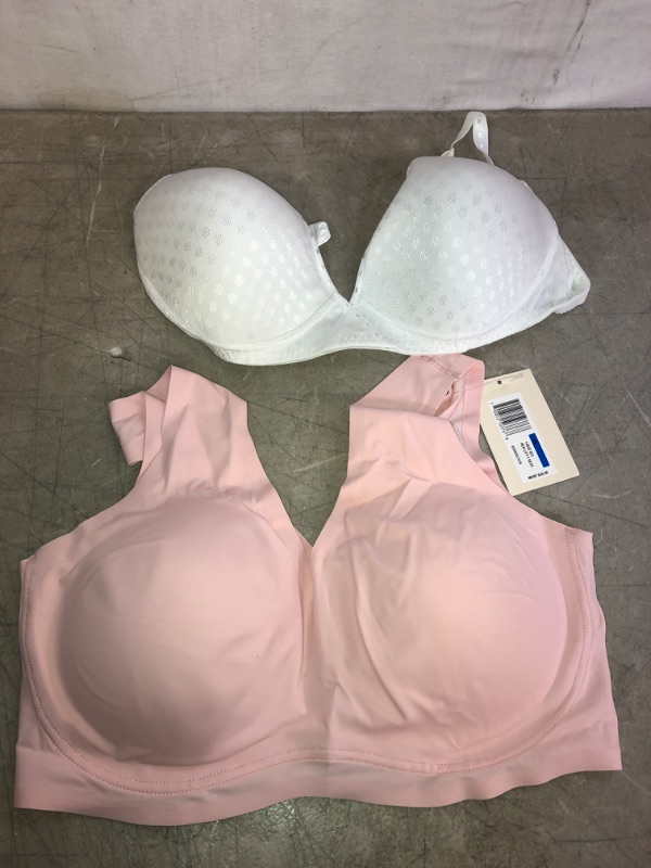 Photo 1 of 2PC LOT
WOMEN'S BRAS, SIZE 38C, XL 