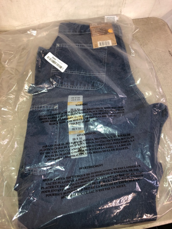 Photo 2 of Carhartt Men's Original Fit Work Dungaree Pant (Regular and Big and Tall)
SIZE 29X32