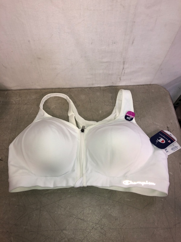 Photo 1 of CHAMPION SPORTS BRA FRONT ZIPPER SIZE 40C 