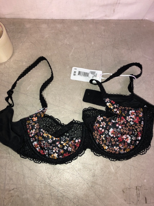 Photo 2 of Freya Boho Vibes Underwire Plunge Bra, Size 34F in Black at Nordstrom
