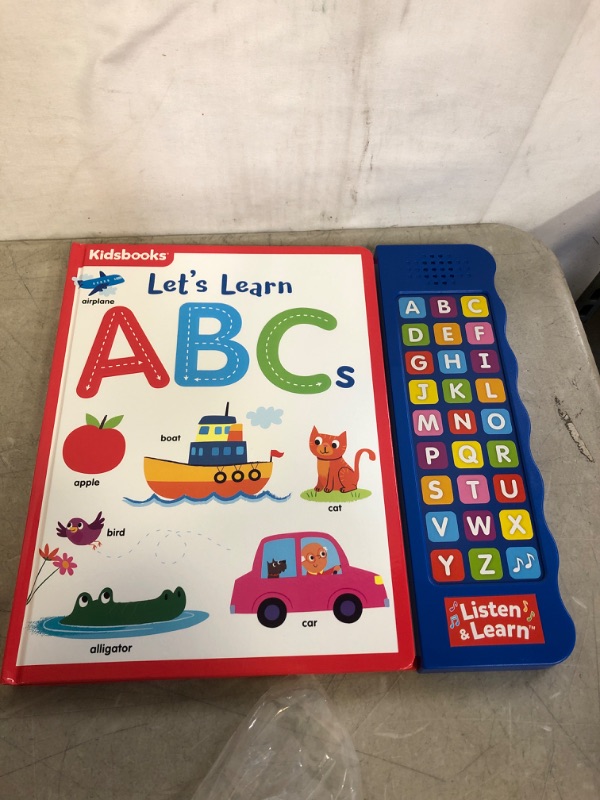 Photo 2 of Let's Learn ABCs-With 27 Fun Sound Buttons, this Book is the Perfect Introduction to ABCs! (Listen & Learn) Board book – June 2, 2020
