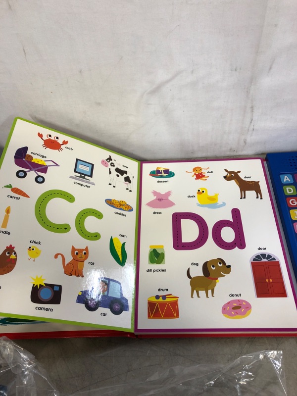 Photo 3 of Let's Learn ABCs-With 27 Fun Sound Buttons, this Book is the Perfect Introduction to ABCs! (Listen & Learn) Board book – June 2, 2020
