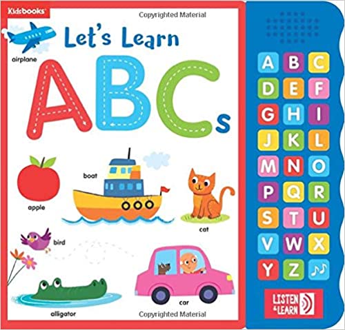 Photo 1 of Let's Learn ABCs-With 27 Fun Sound Buttons, this Book is the Perfect Introduction to ABCs! (Listen & Learn) Board book – June 2, 2020
