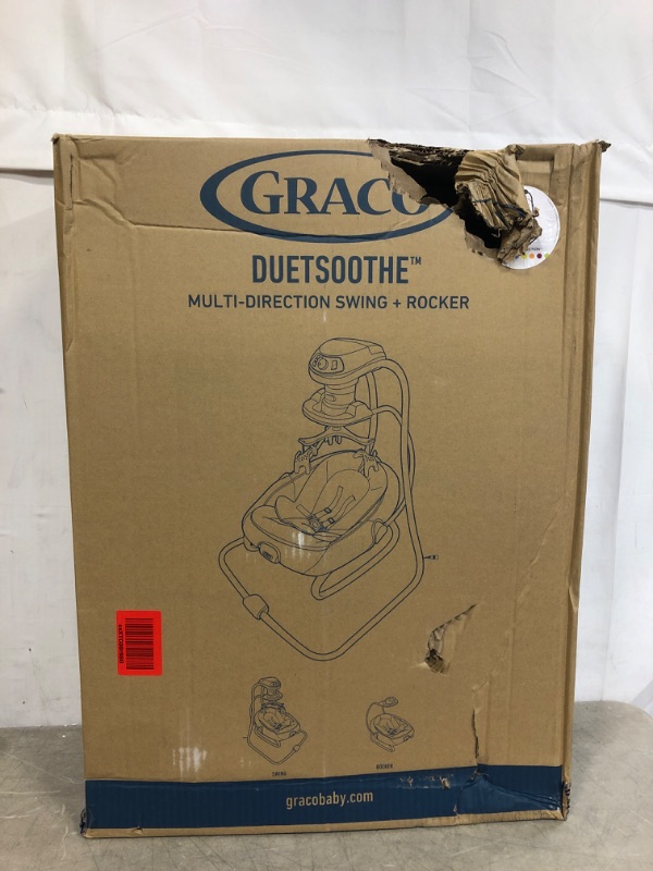 Photo 2 of Graco DuetSoothe Baby Swing and Rocker, Winslet
