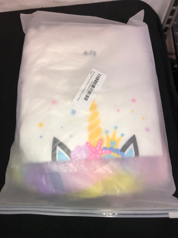 Photo 1 of Doctor Unicorn Girls Layered Tutu Skirt with Unicorn Tshirt, Headband & Satin Sash
SIZE6-7 YEARS 