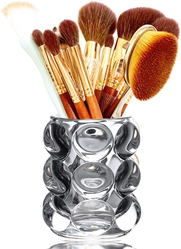 Photo 1 of 2PC LOT
Homeyes Glass Makeup Brush Holder Glass Makeup Organizer for Cosmetic/Lipstick

Gua Sha Facial Tools, Natural Jade Roller Stone Guasha Message Tool for Face Eye Foot SPA Acupuncture Therapy Trigger Point Treatment, Gua Sha Scraping Massager

