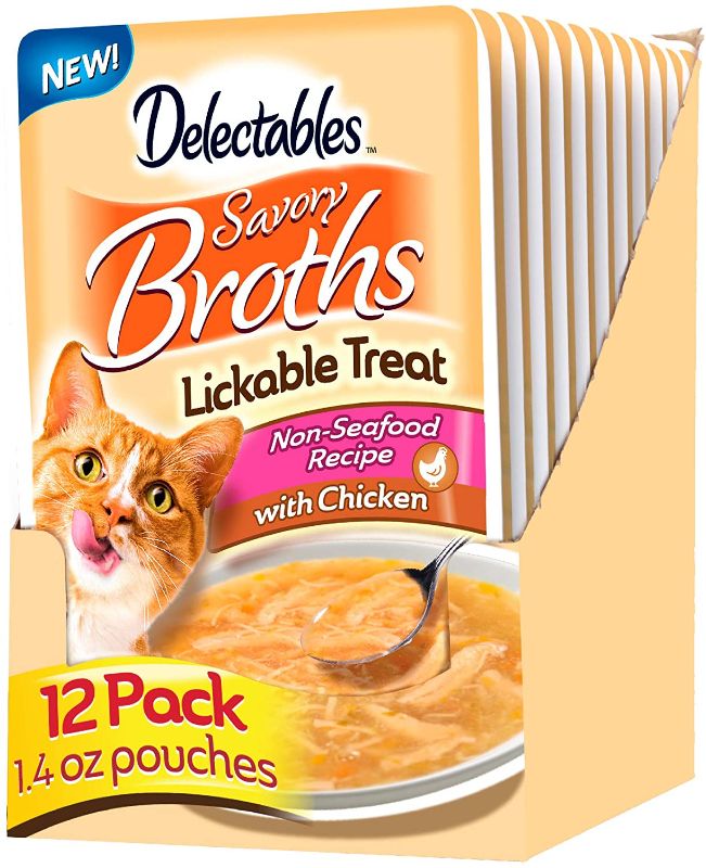 Photo 1 of 3PC LOT, PET SNACKS 
Hartz Delectables Savory Broths Lickable Wet Cat Treats for Adult & Senior Cats EXP 04/30/23

Natural Balance L.I.D. Limited Ingredient Diets Dog Treats, Grain Free EXP 02/09/22, 2 COUNT