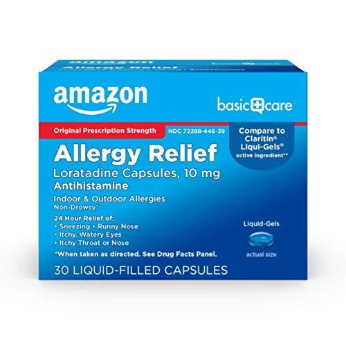 Photo 2 of 2PC LOT
Vega Sport Pro Supplements, Calcium 600mg, 60 Capsules - NSF Certified, Certified Vegan, Gluten Free Pills (30 day'supply)
EXP 02/22

Amazon Basic Care Loratadine Capsules 10 mg, Antihistamine, 24 Hour Relief, Indoor & Outdoor Allergy Symptoms, 30