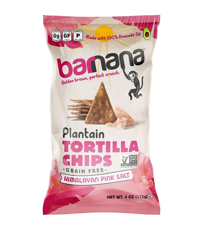 Photo 2 of 6PC LOT
Barnana Organic Plantain Chips, Himalayan Pink Salt, 5 Ounce Bag - Paleo, Vegan, Grain Free Chips
4 COUNT, EXP 03/16/22 (1), 02/24/22 (2)

Barnana Grain-Free Plantain Tortilla Chips – Himalayan Pink Salt – 4 Ounce, 1 Pack – Gluten-Free, Corn-Free,