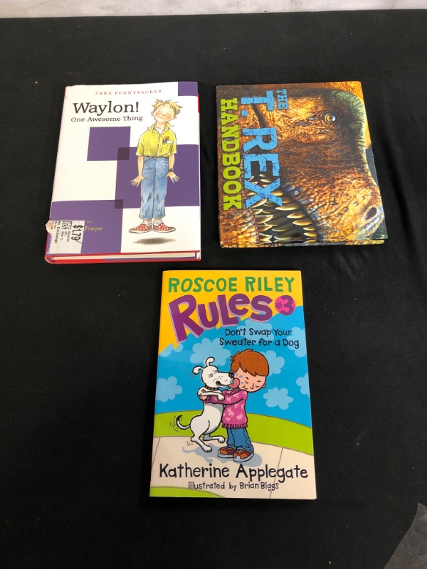 Photo 1 of 3PC LOT, KIDS BOOKS, NEW AND USED 