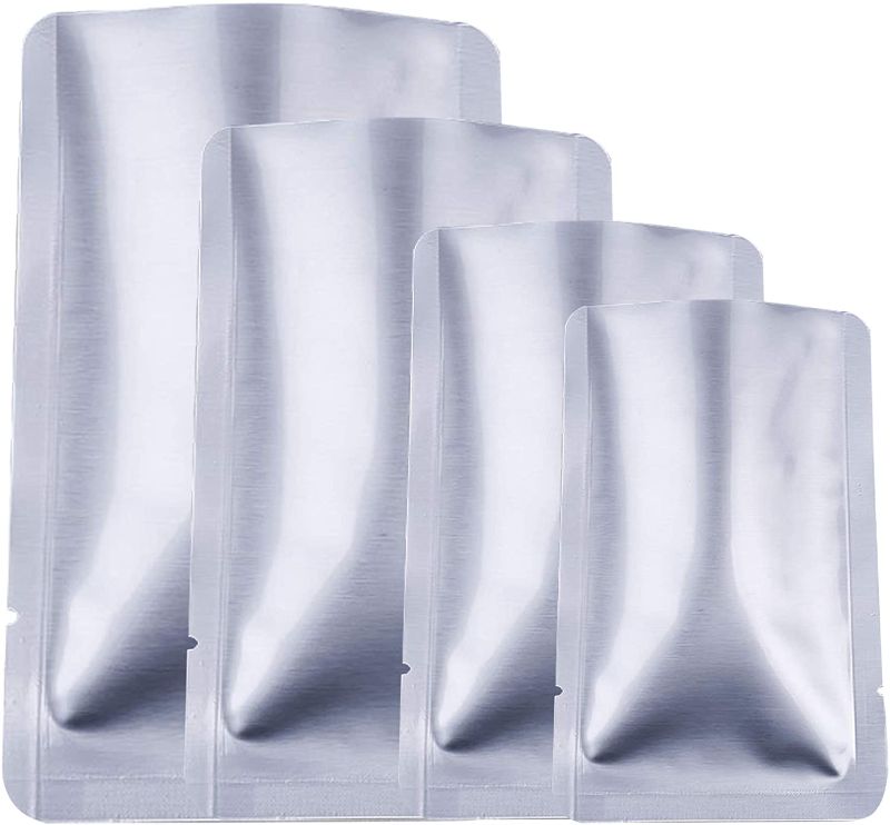 Photo 1 of 2PC LOT
35 Pieces 4 Sizes Mylar Aluminum Foil Bags Metallic Mylar Foil Flat Heat Sealable Bags Storage Bags Pouch for Food Coffee Tea Beans (5 x 7 Inch 6 x 9 Inch 8 x 11 Inch 10x 14 Inch)

Heroad Brand 16.4Ft Gray/White Concrete Contact Paper for Countert