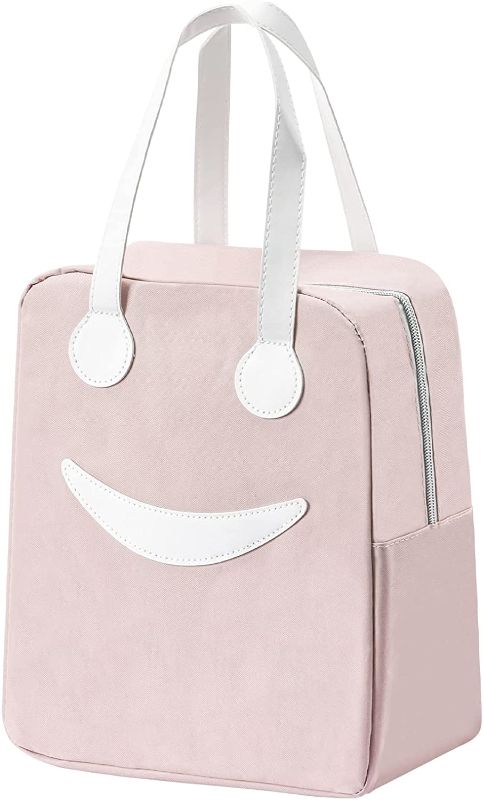 Photo 1 of Alaiselit Lunch Bag Women/Kids Fit and Fresh Lunch Bag, Lightweight Lunch Box Containers for Work or School, Meal Prep Lunch Bags for Picnic, Bring Frozen Breakfast(Pink 02)
