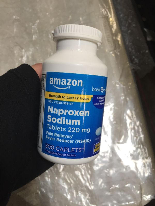 Photo 2 of Basic Care Naproxen Sodium Tablets
exp 05/2022