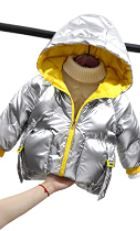 Photo 2 of GETUBACK Boys Down Jacket Girls Toddler Kids Coat with Hoodies Winter Chilrens Outwear Kids Reflecting Coat 2-6T
size 120