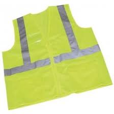 Photo 1 of 1284FR-LZ-CID Flame Resistant Lime Mesh Class 2 Vest Clear ID Badge---4X---