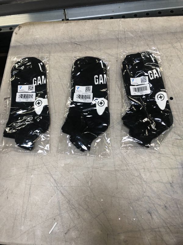 Photo 1 of Do Not Disturb I'm Gaming Socks--SET OF 3---ONE SIZE FITS MOST---