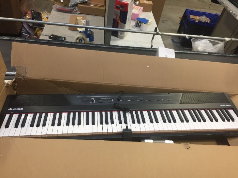 Photo 5 of Alesis Recital , 88-Key Beginner Digital Piano with Full-Size Semi-Weighted Keys