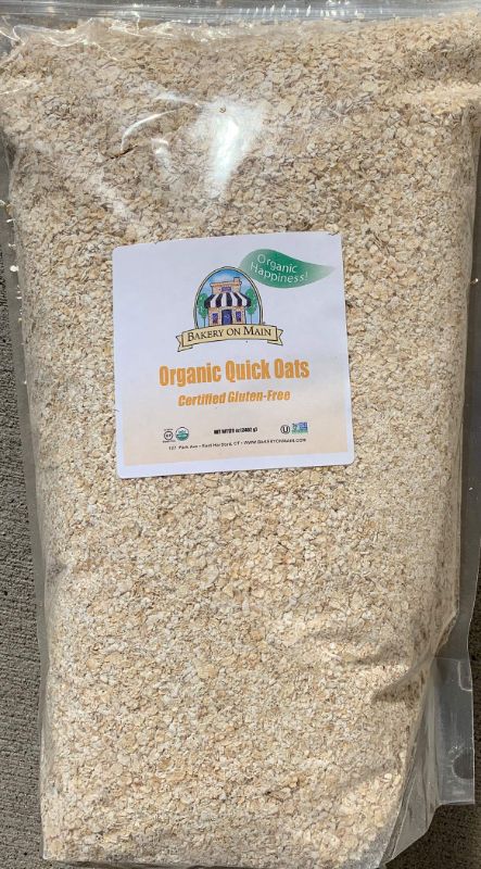 Photo 1 of  Bakery On Main Gluten-free, Non-gmo Organic Happy Quick Oats, 7.5 Pound Bulk Bag BEST BY 1/15/22