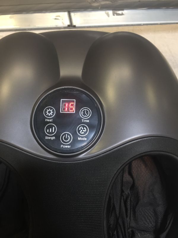 Photo 3 of TRIDUCNA Shiatsu Foot Massager with Heat - Electric Feet Massage Machine with Multi-Level Deep Kneading and Air Compression for Plantar Fasciitis, Tired Foot Muscle Relax at Home or Office
