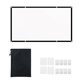 Photo 1 of  Projection Screen Portable HD Projector Screen Foldable Thick White Wall Screen with Carrying Bag for Outdoor Home Theater