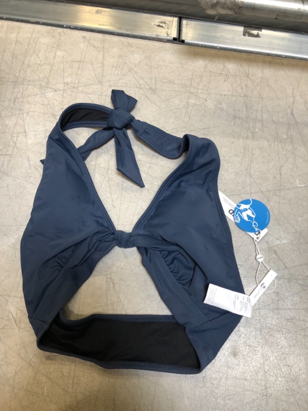Photo 1 of Cupshe Omniscient Solid Cross Halter Bikini Top (S)
