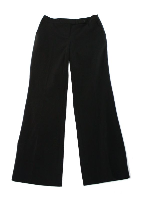 Photo 1 of Calvin Klein Black Women's Size 4 Flat-Front Dress Pants---ITEM IS DIRTY---
