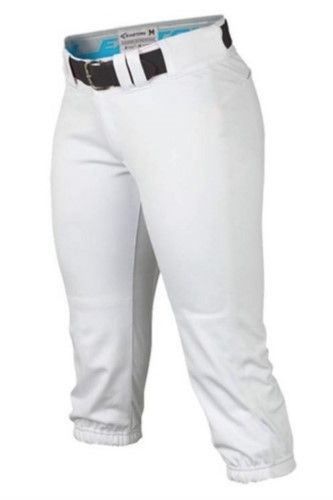 Photo 1 of Easton Prowess Softball Pant Girls WHITE S---ITEM IS DIRTY---
