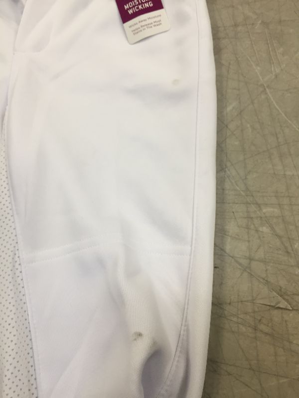 Photo 3 of Easton Prowess Softball Pant Girls WHITE S---ITEM IS DIRTY---
