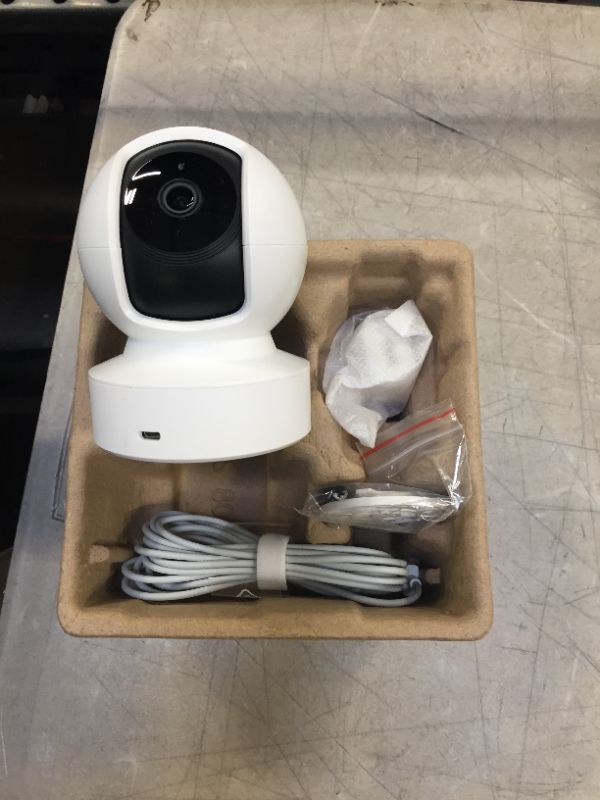 Photo 2 of Kasa Smart Indoor Pan/Tilt Home Camera, 1080p HD Security Camera Wireless 2.4GHz with Night Vision, Motion Detection for Baby Monitor, Cloud & SD.
