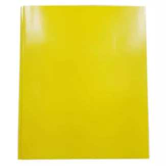 Photo 1 of 2 Pocket Paper Folder with Prongs Yellow - Pallex
case of 100