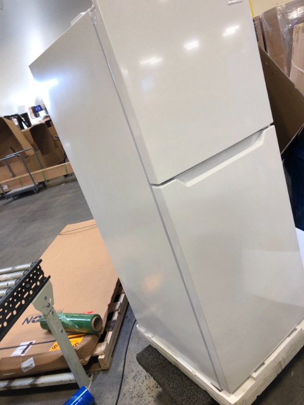 Photo 1 of Frigidaire 11.6 Cu. Ft. Compact ADA Top Freezer Refrigerator in White with Electronic Control Panel, Reversible Door Swing,
Item Dimensions LxWxH	28.75 x 23.75 x 59.88 inches