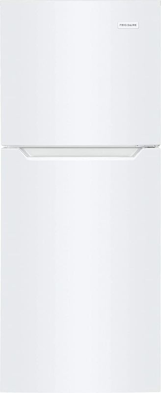 Photo 1 of Frigidaire 11.6 Cu. Ft. Compact ADA Top Freezer Refrigerator in White with Electronic Control Panel, Reversible Door Swing,
Item Dimensions LxWxH	28.75 x 23.75 x 59.88 inches