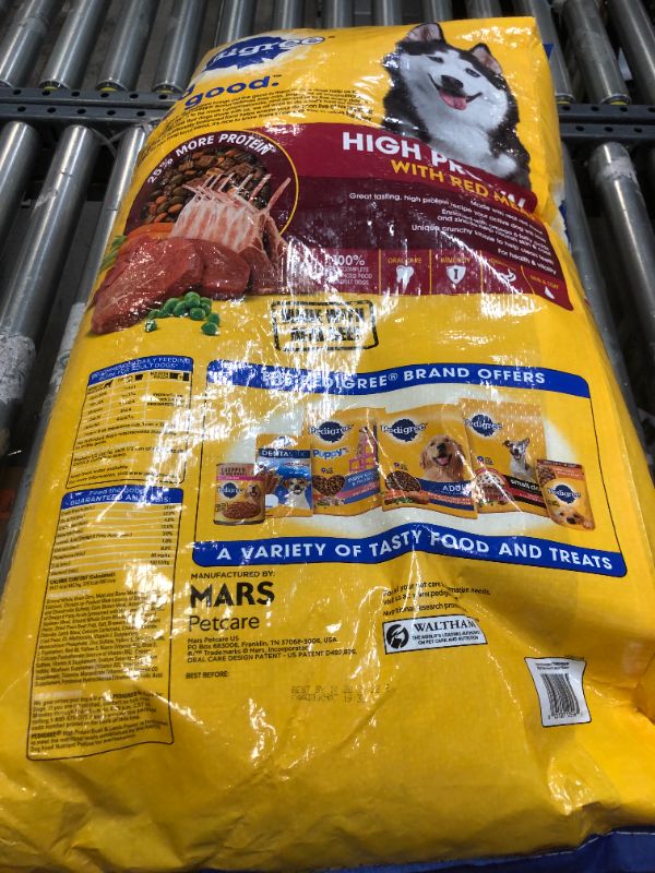 Photo 2 of Pedigree High Protein Beef & Lamb Flavor Adult Complete & Balanced Dry Dog Food - 46.8lbs