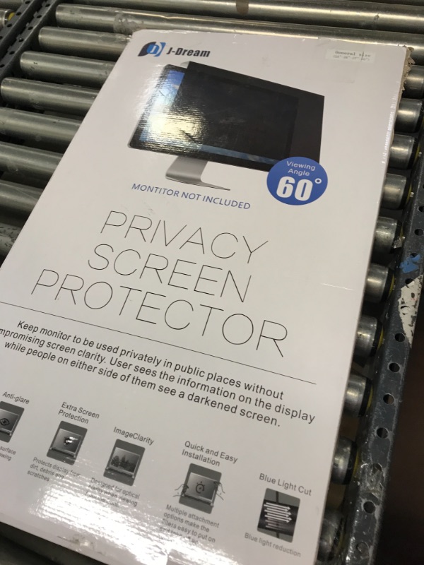 Photo 2 of 22 Inch Privacy Screen Filter for Widescreen Monitor (16:10 Aspect Ratio) - Please Measure Carefully
