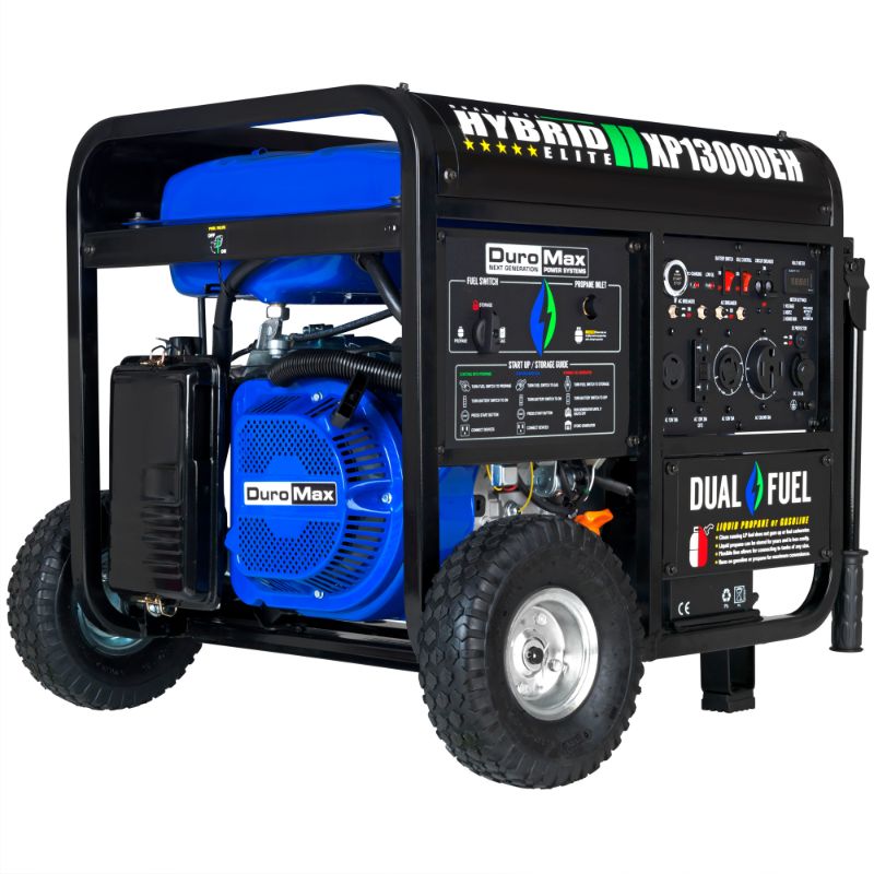 Photo 1 of DuroMax XP13000EH 13000 Watt Portable Dual Fuel Hybrid Gas Propane Standby Generator