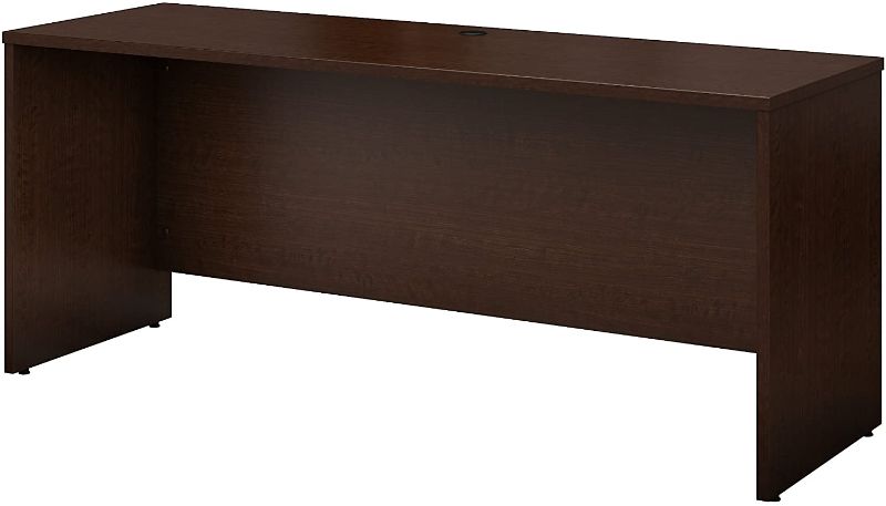 Photo 1 of Bush Business Furniture Series C 72W x 24D Credenza Desk in Mocha Cherry - Product Dimensions	79.1"D x 30.8"W x 3.8"H
