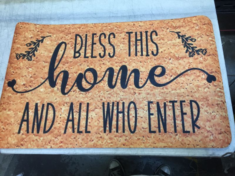 Photo 1 of Decorative Seasonal Welcome Mat 19x29 inches