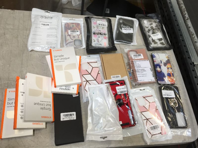 Photo 1 of large lot of misc cellphone cases -- many styles and models