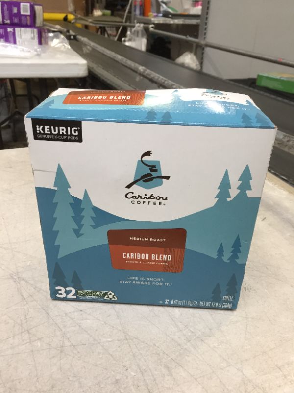 Photo 1 of Caribou Coffee Caribou Blend Keurig K-Cup Coffee Pods - Medium Roast - 32ct