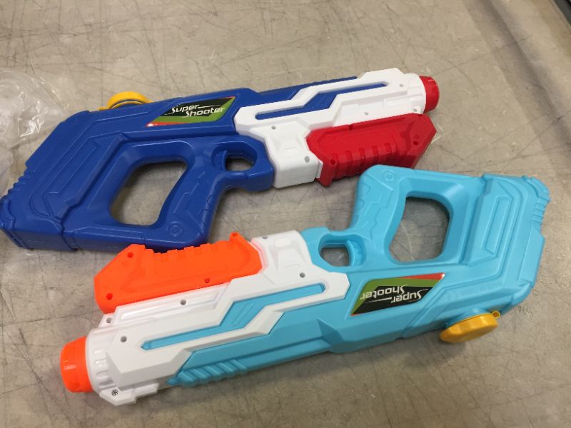 Photo 1 of 2 water gun set 