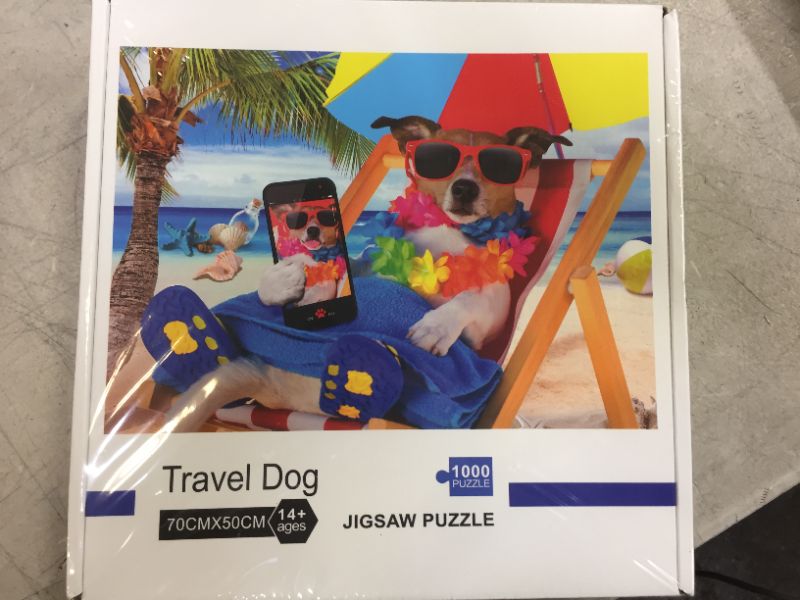 Photo 2 of 1000 jigsaw puzzle --travel pack