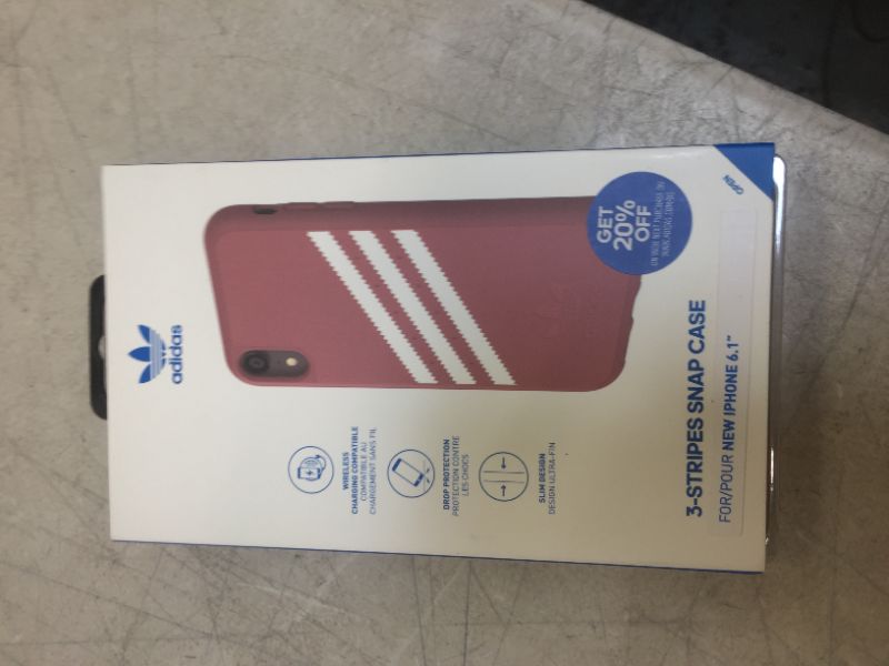 Photo 2 of New OEM Adidas Originals Gazelle Maroon Case For iPhone XR