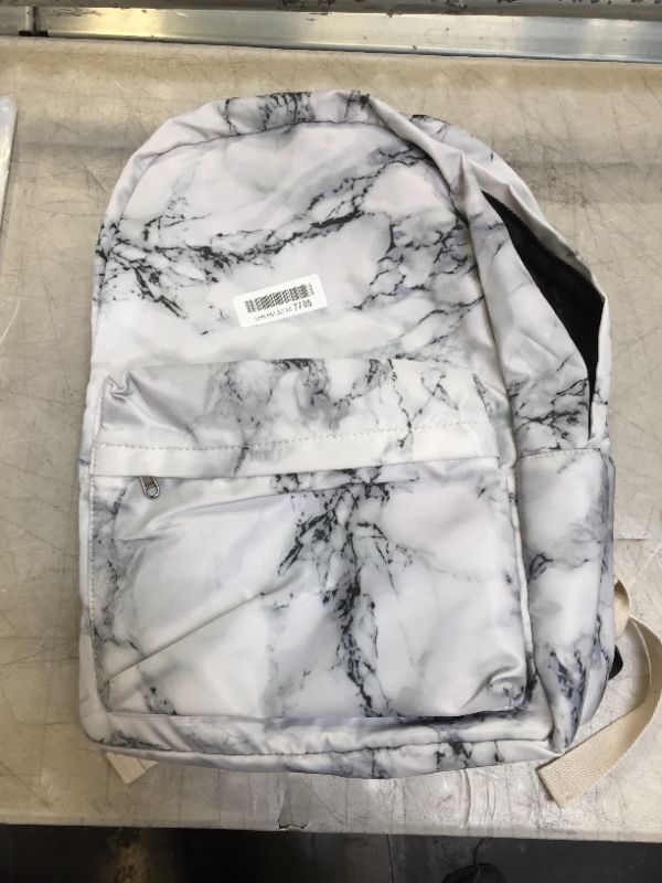 Photo 2 of Backpack for Teen Girls Womens School Backpack Laptop Bookbags Travel Casual Rucksack Daypacks (Marble)
