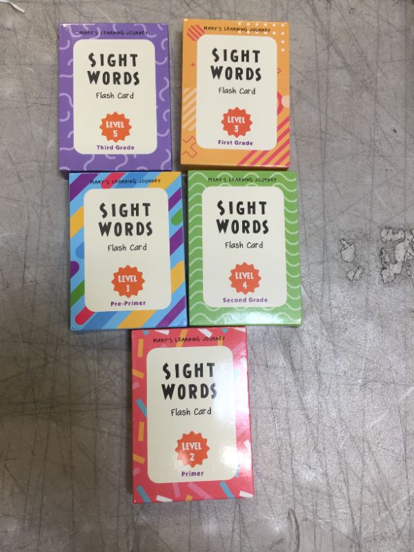 Photo 2 of Think Tank Scholar 520 Sight Words Flash Cards (Award-Winning) Set | Preschool (Pre K), Kindergarten, 1st, 2nd, 3rd Grade, Homeschool (Ages 3, 4, 5, 6, 7, 8, 9) | Dolch & Fry High Frequency Site Words
